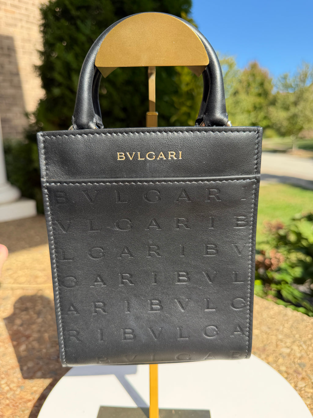 Bvlgari Top Handle Black