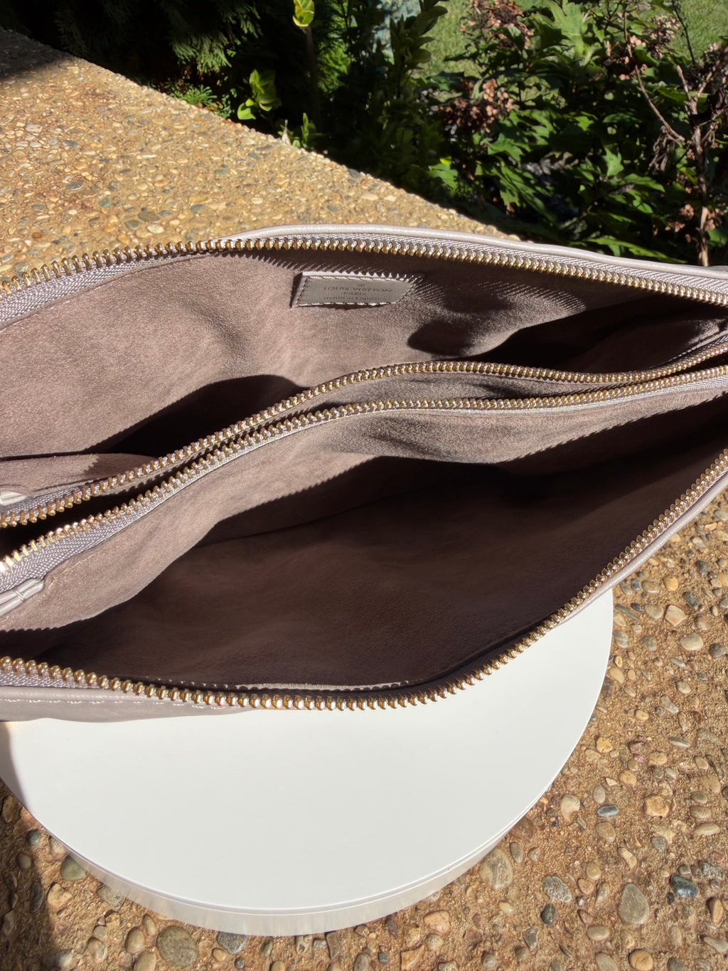 Louis Vuitton Greige Coussin PM