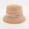 Christian Dior Straw Bucket Hat