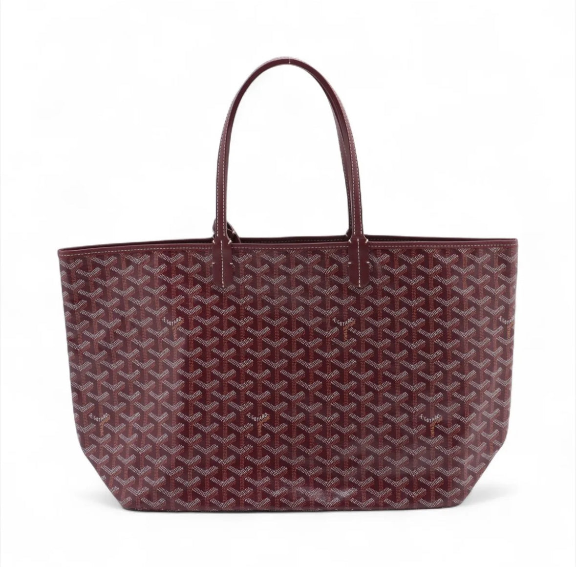 Goyard Saint Louis PM Bordeaux Tote Bag