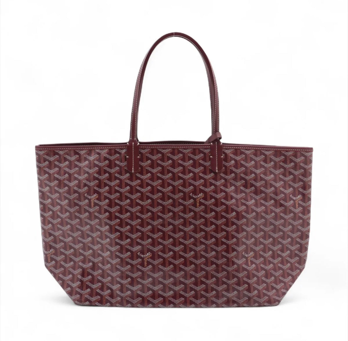 Goyard Saint Louis PM Bordeaux Tote Bag