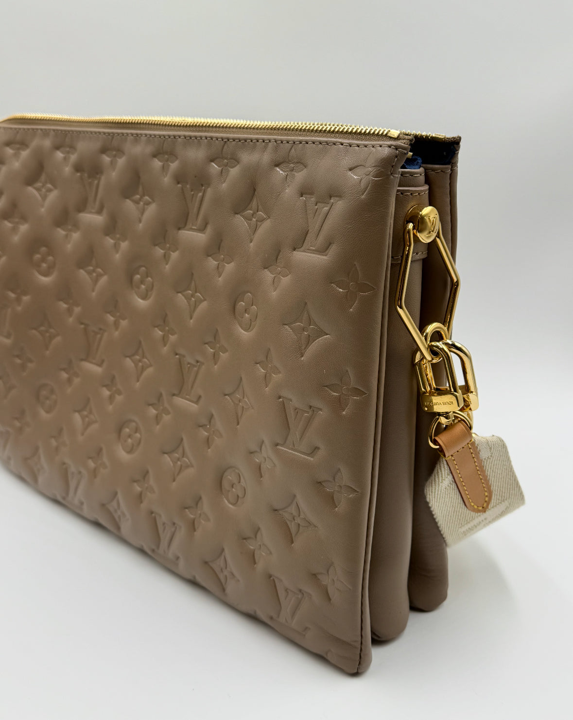 Louis Vuitton Monogram Embossed  Coussin PM Shoulder Bag