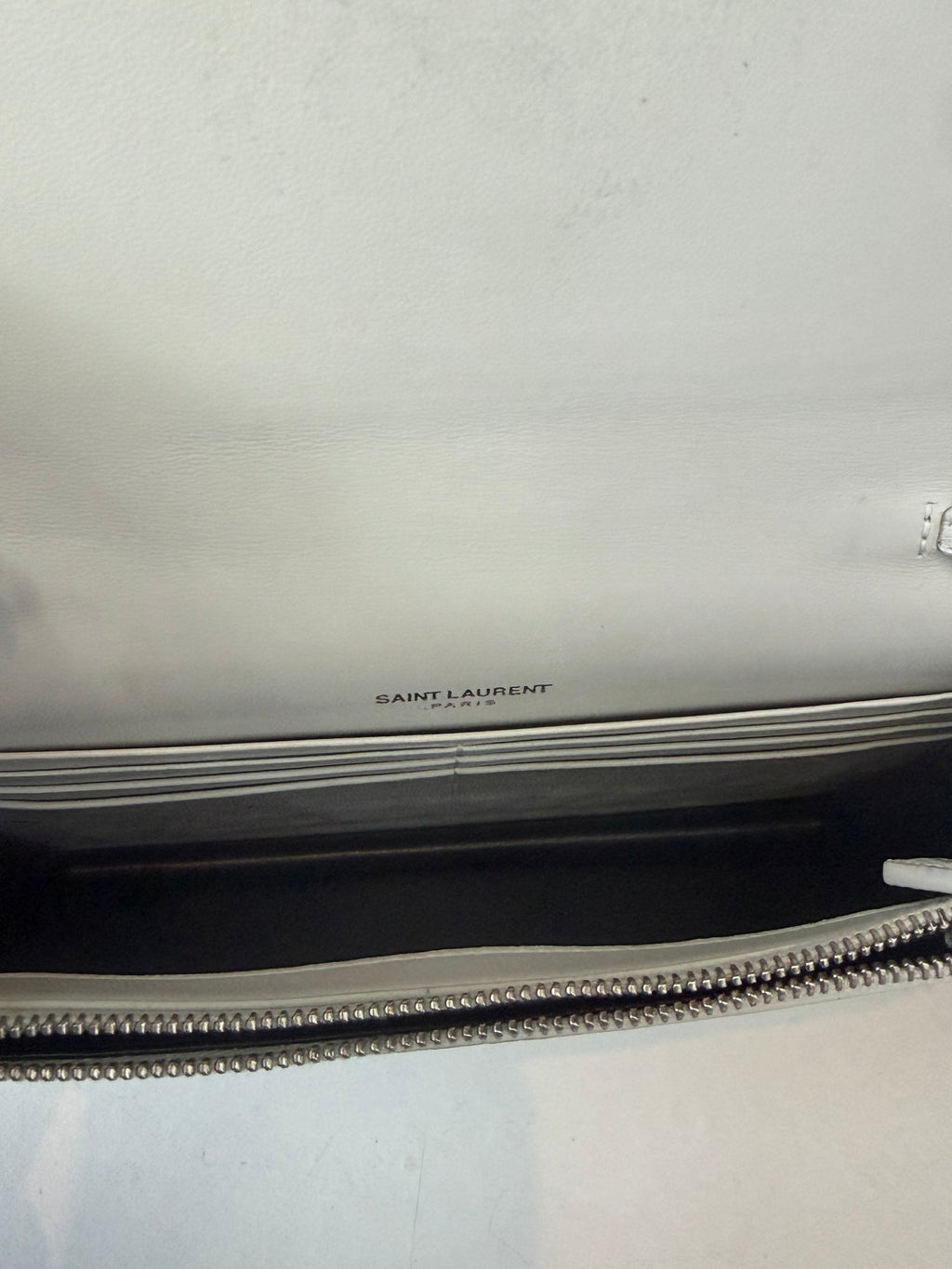 YSL Embossed Crossbody