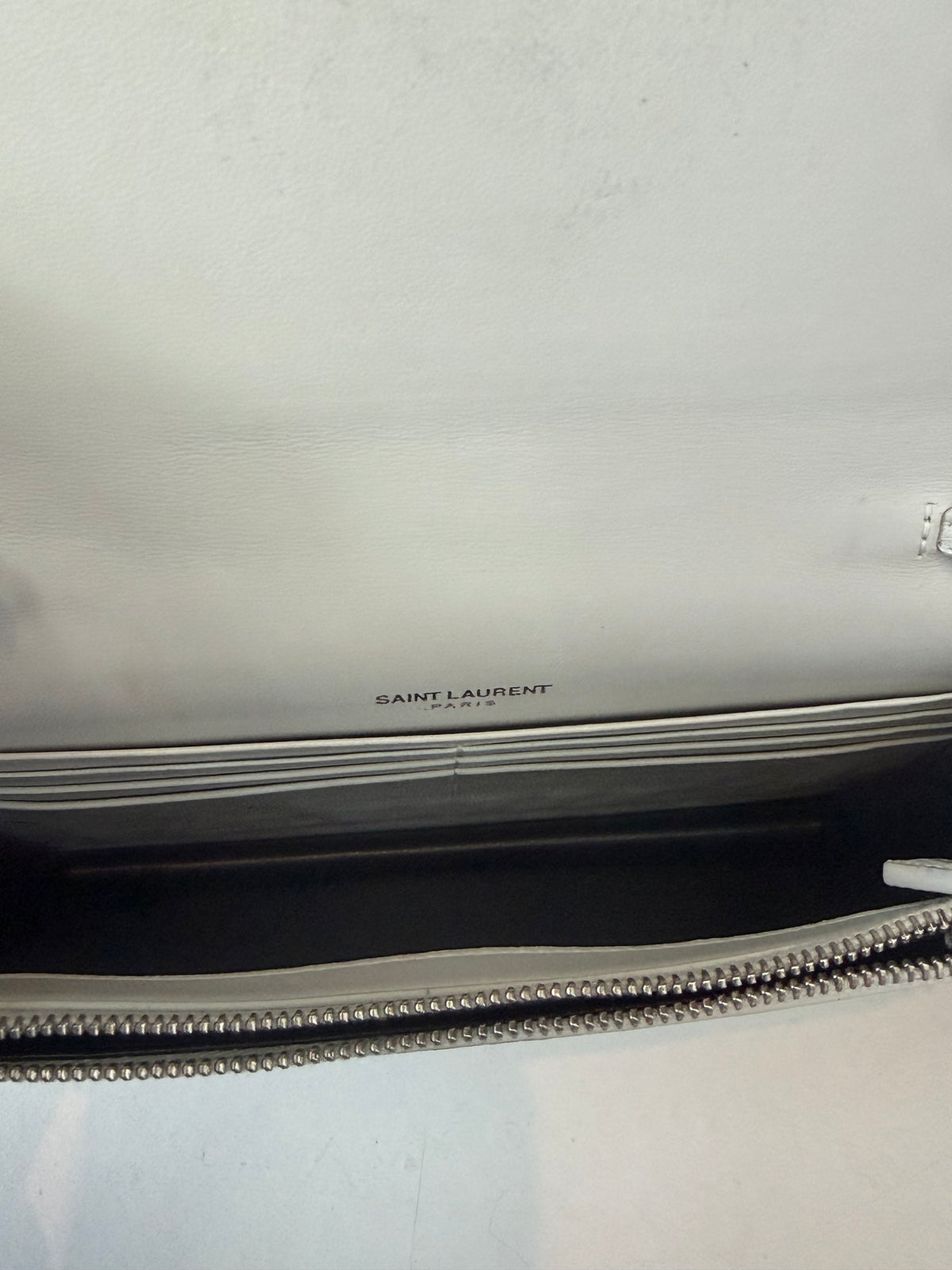 YSL Embossed Crossbody