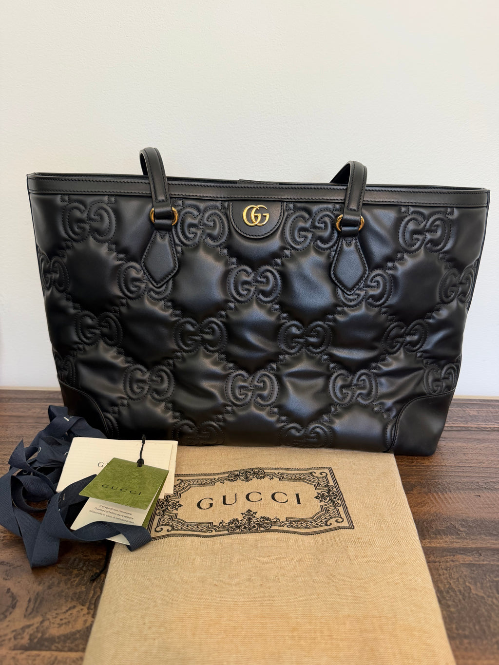 Gucci Black Tote