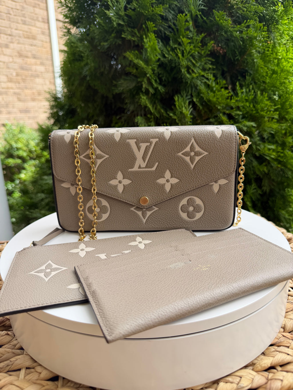 Louis Vuitton bi color Felicie