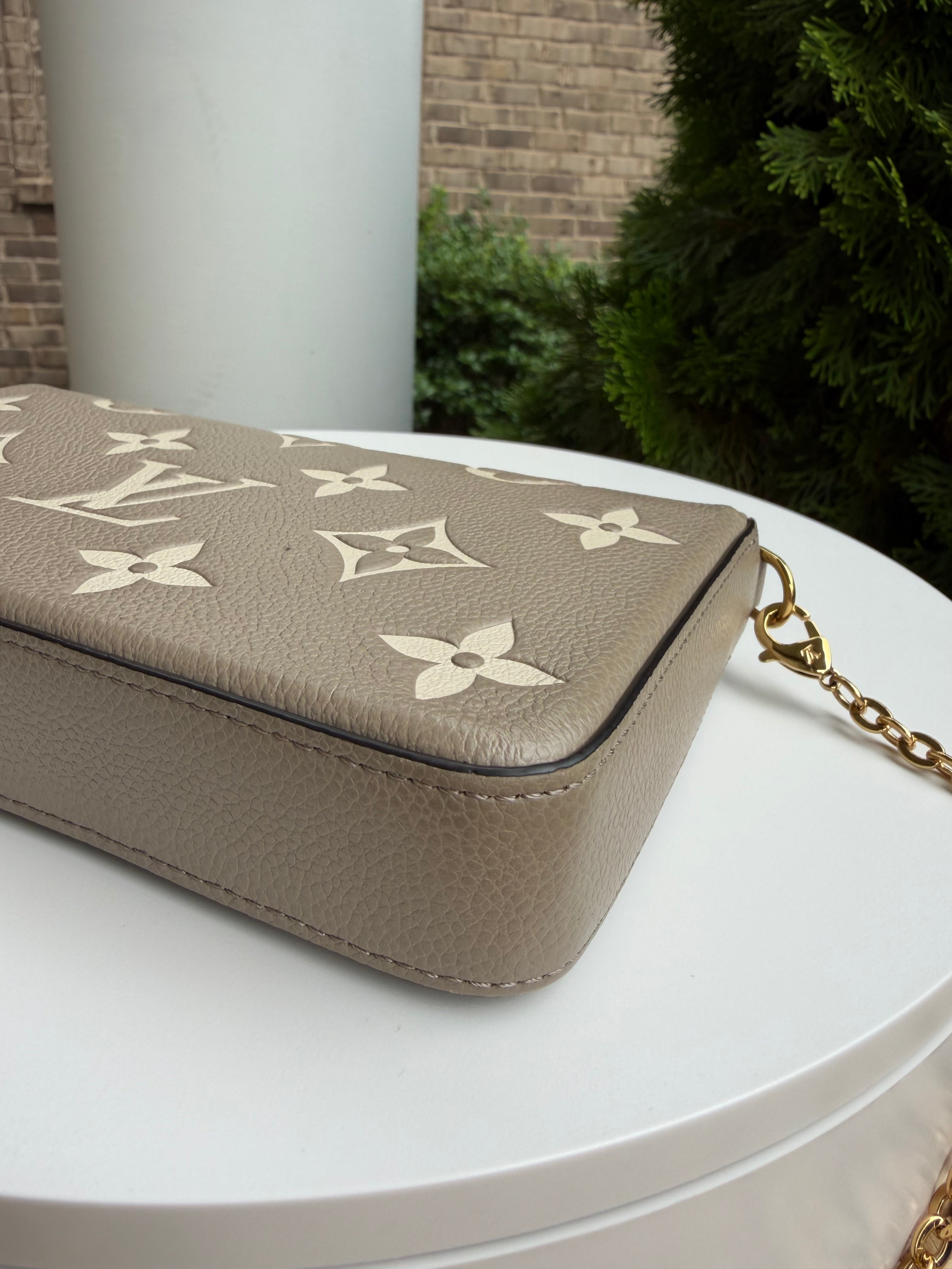 Louis Vuitton bi color Felicie
